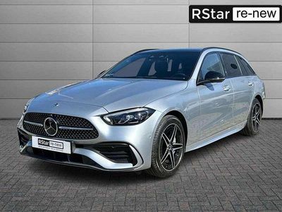 Usata Mercedes C300e AMG Line Premium 313 CV (230 kW) 2025 Argento Station wagon