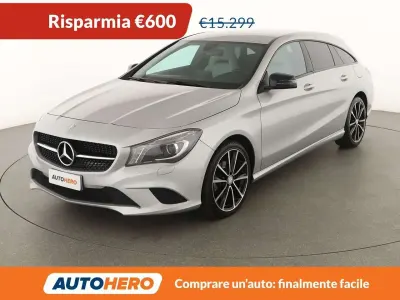 Usata Mercedes CLA200 Shooting Brake 136 CV (100 kW) 2015 Argento Station wagon