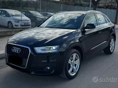 Usata Audi Q3 Advanced 140 CV (102 kW) 2013 Nero SUV
