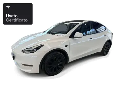 Usata Tesla Model Y Long Range AWD 258 kW (351 CV) 2023 Pearl white multicoat SUV