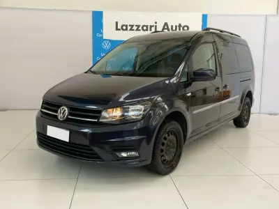 Usata VW Caddy Maxi 102 CV (75 kW) 2018 Blu/azzurro Monovolume