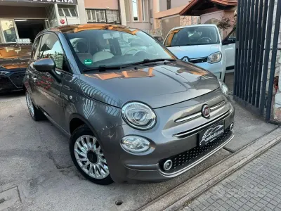 Usata Fiat 500 Lounge 69 CV (50 kW) 2018 Grigio Utilitaria