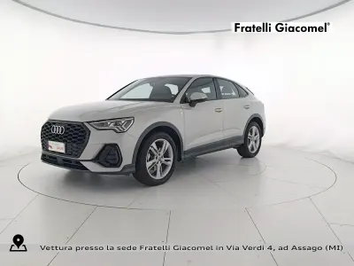 Usata Audi Q3 Sportback S-Line 150 CV (110 kW) 2020 Argento cavo metallizzato SUV