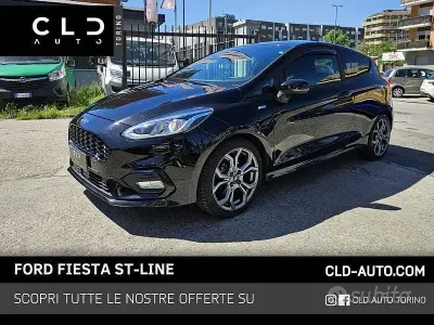 Usata Ford Fiesta ST-Line 86 CV (63 kW) 2020 Nero Utilitaria
