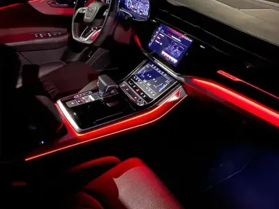 Usata Audi Q8 Ambiente 286 CV (210 kW) 2018 Blu/azzurro SUV
