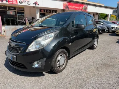 Usata Chevrolet Spark 65 CV (47 kW) 2012 Nero Utilitaria