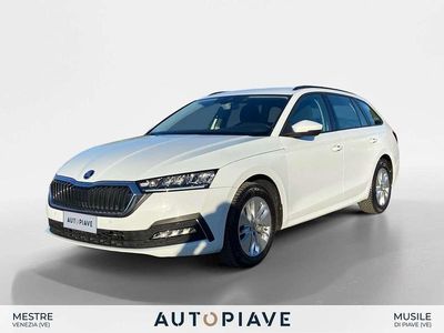Usata Skoda Octavia Executive 116 CV (85 kW) 2022 Bianco Station wagon