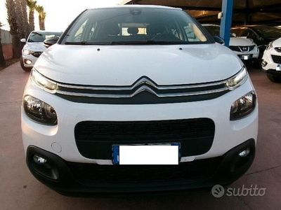 Usata Citroën C3 Shine 75 CV (55 kW) 2018 Bianco Utilitaria