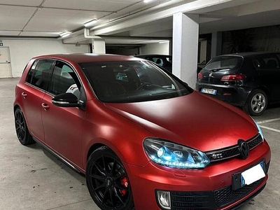 Usata VW Golf GTI 211 CV (155 kW) 2012 Rosso Berlina