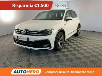 Usata VW Tiguan Advance 150 CV (110 kW) 2019 Bianco SUV