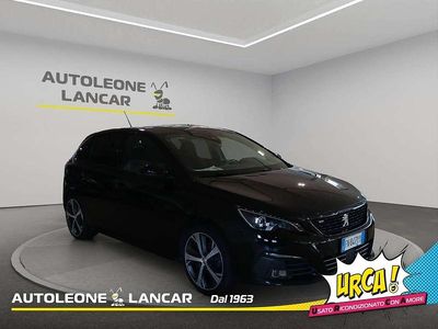 Usata Peugeot 308 GT-line 131 CV (96 kW) 2018 Nero Berlina