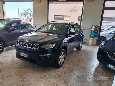 Begagnad Jeep Compass Limited 120 HK (88 kW) 2018 Blå SUV