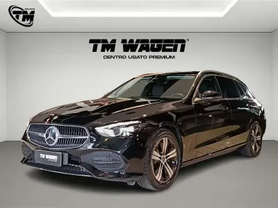 Usata Mercedes C220 Premium 200 CV (147 kW) 2023 Nero Station wagon