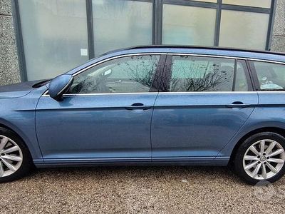 Usata VW Passat 120 CV (88 kW) 2016 Blu Station wagon