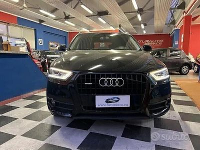 Usata Audi Q3 Advanced Plus 177 CV (130 kW) 2013 Nero SUV
