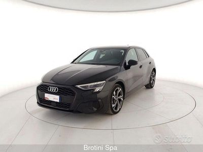 Usata Audi A3 Advanced 150 CV (110 kW) 2022 Nero mythos metallizzato Berlina