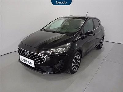Begagnad Ford Fiesta Titanium 75 HK (55 kW) 2023 Svart Halvkombi