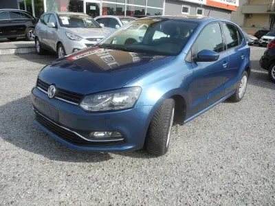 Begagnad VW Polo 90 HK (66 kW) 2015 Blå Sedan