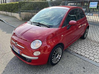 Usata Fiat 500 Sport 101 CV (74 kW) 2009 Rosso Cabrio