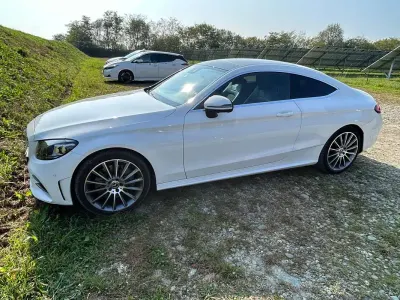 Usata Mercedes C300 Premium Plus 245 CV (180 kW) 2020 Bianco Coupé