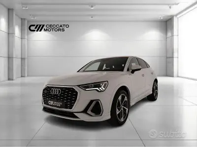 Usata Audi Q3 Sportback S-Line 150 CV (110 kW) 2021 Bianco SUV