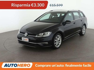 Usata VW Golf VII Executive 116 CV (85 kW) 2019 Nero Station wagon