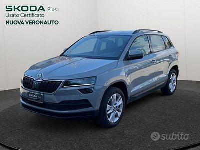 Usata Skoda Karoq Executive 116 CV (85 kW) 2020 Grigio SUV