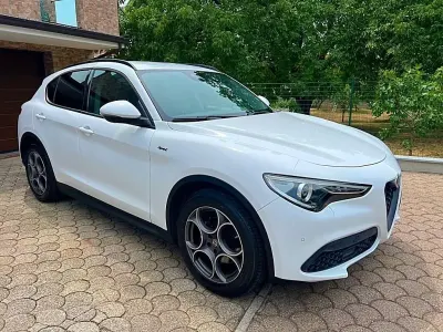 Usata Alfa Romeo Stelvio Ti 190 CV (139 kW) 2021 Bianco SUV