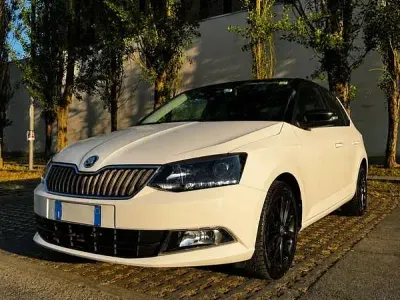 Usata Skoda Fabia Ambition 75 CV (55 kW) 2016 Bianco Berlina
