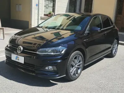Usata VW Polo Highline 116 CV (85 kW) 2018 Nero Utilitaria