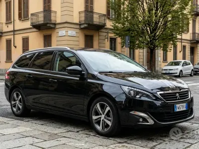 Usata Peugeot 308 SW Allure 131 CV (96 kW) 2019 Nero Station wagon