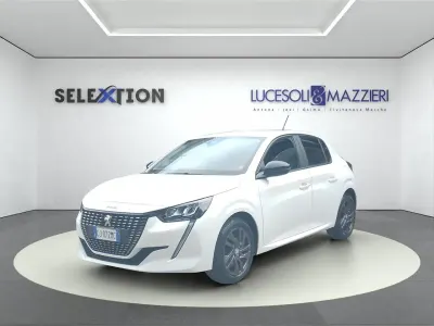 Usata Peugeot 208 Active 102 CV (75 kW) 2022 Bianco Utilitaria