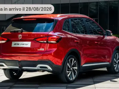 Nuova MG ZS Comfort 116 CV (85 kW) 2025 Argento Berlina