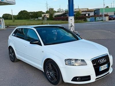 Usata Audi A3 S-Line 170 CV (125 kW) 2008 Bianco Utilitaria