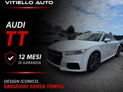 Usata Audi TT S-Line 184 CV (135 kW) 2016 Bianco Coupé