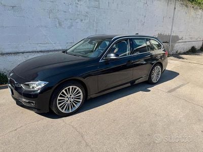 Usata BMW 320 Luxury Line 190 CV (139 kW) 2015 Nero Station wagon