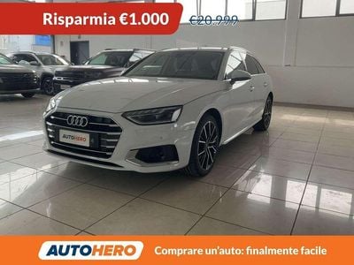 Usata Audi A4 136 CV (100 kW) 2020 Bianco Station wagon