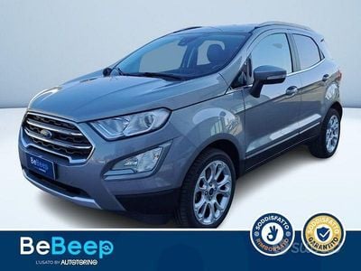 Usata Ford Ecosport Titanium S 125 CV (91 kW) 2020 Grigio metallizzato SUV