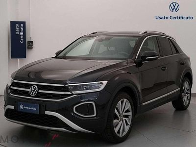 Usata VW T-Roc Style 150 CV (110 kW) 2022 Nero SUV