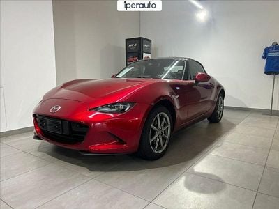 Nuova Mazda MX5 Exclusive-Line 132 CV (97 kW) 2025 Rosso metallizzato Cabrio