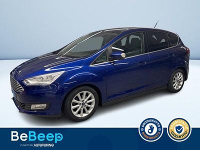 Usata Ford C-MAX Titanium X 125 CV (91 kW) 2016 Blu metallizzato Monovolume