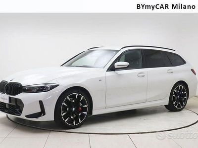 Usata BMW 320e M Sport 190 CV (139 kW) 2024 Bianco Station wagon