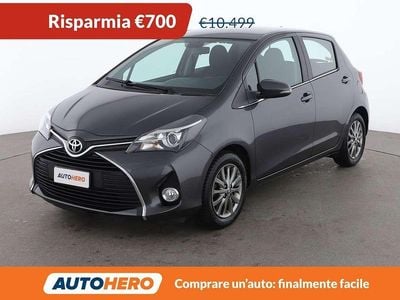Usata Toyota Yaris Active 70 CV (51 kW) 2016 Grigio Utilitaria