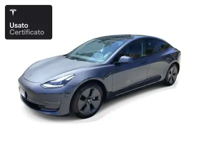 Usata Tesla Model 3 Long Range AWD 324 kW (441 CV) 2021 Midnight silver metallic Berlina