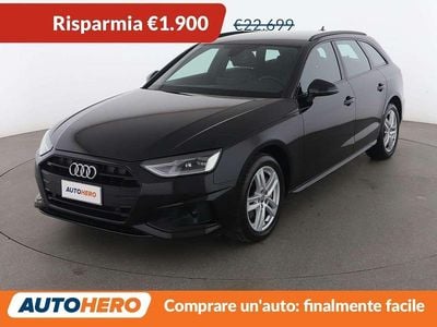 Usata Audi A4 Advanced 190 CV (139 kW) 2020 Nero Station wagon