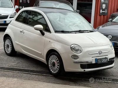 Usata Fiat 500 Lounge 69 CV (50 kW) 2011 Bianco Berlina