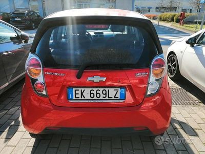 Usata Chevrolet Spark 2011 Rosso Utilitaria