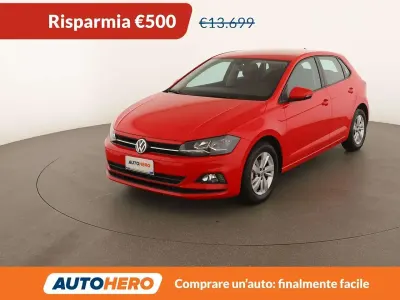 Usata VW Polo Comfortline 80 CV (58 kW) 2020 Rosso Utilitaria
