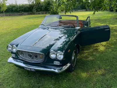 Usata Lancia Flavia 90 CV (66 kW) 1963 Verde Cabrio