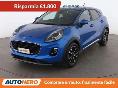 Usata Ford Puma Titanium 125 CV (91 kW) 2022 Blu SUV